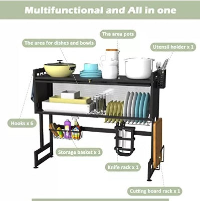 Organizador cocina dos niveles de tapa